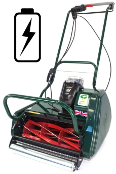 Tondeuse hélicoïdale électrique batterie lithium ion chez greenkeepers